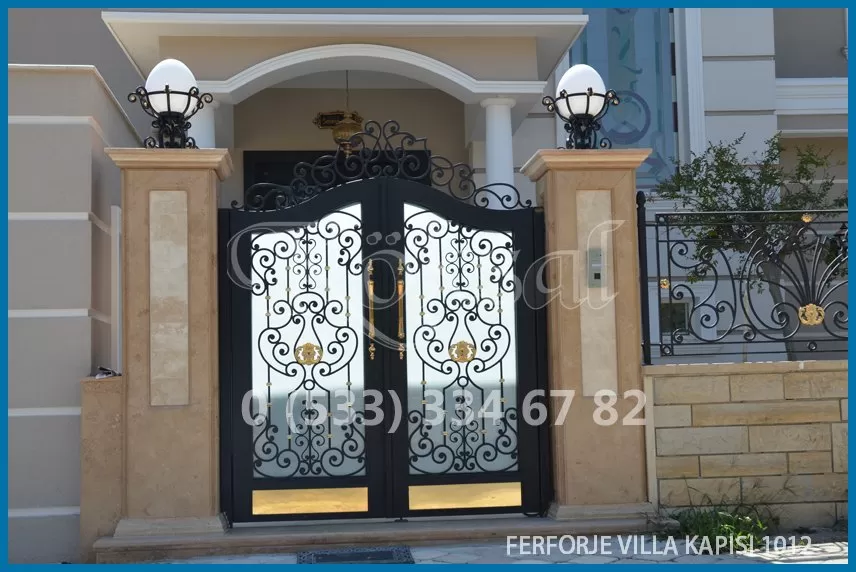 Ferforje Villa Kapıları 1012