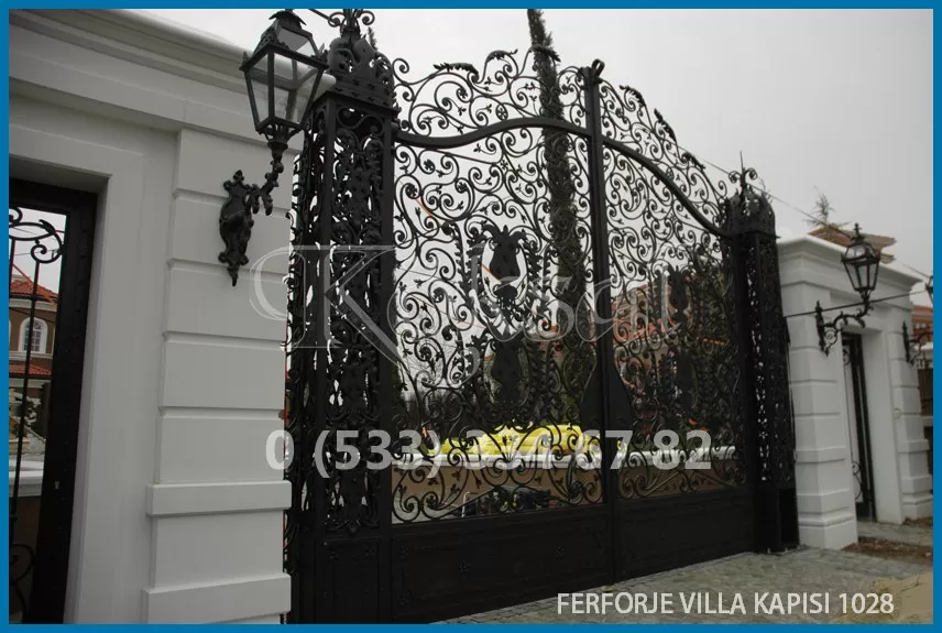Ferforje Villa Kapıları 1028