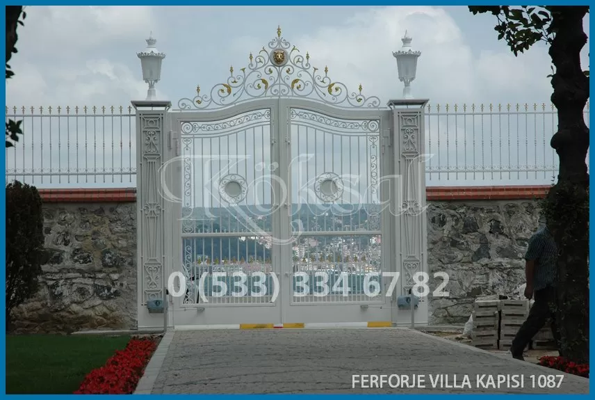 Ferforje Villa Kapıları 1087