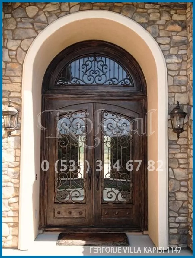 Ferforje Villa Kapıları 1147