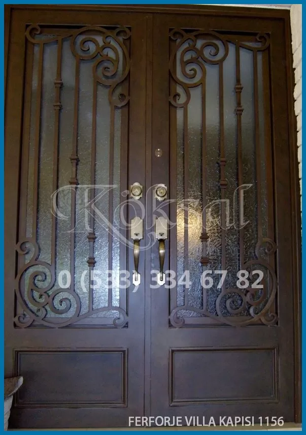 Ferforje Villa Kapıları 1156