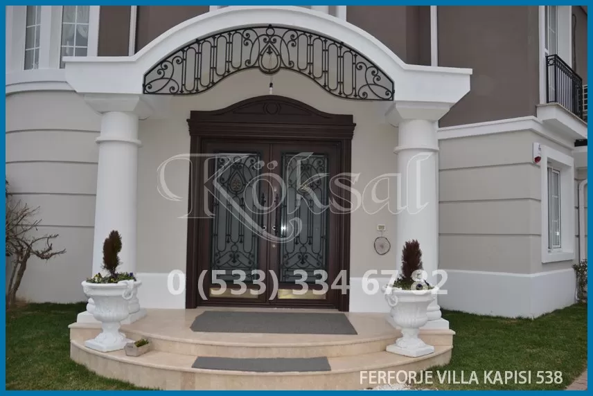 Ferforje Villa Kapıları 538