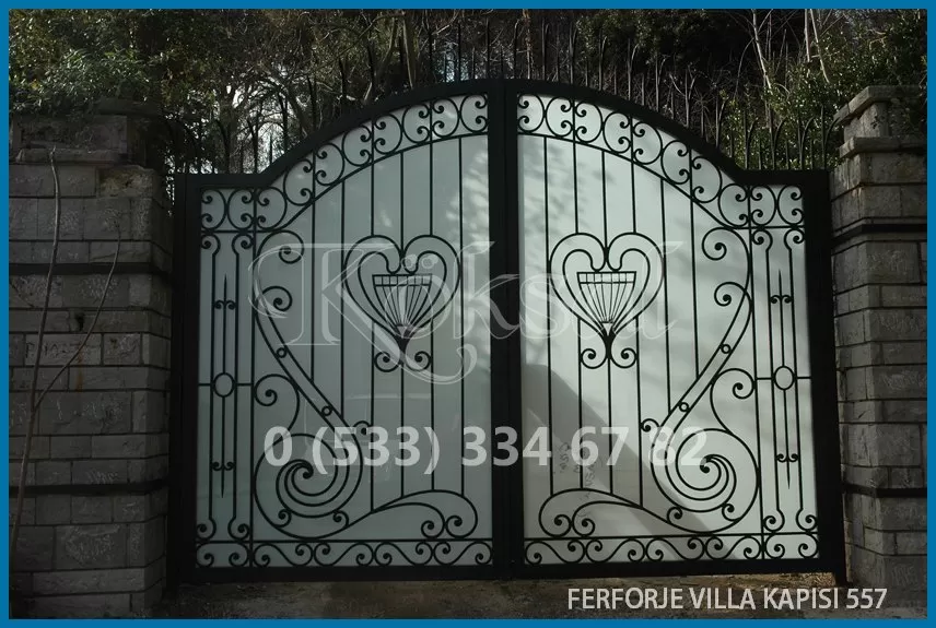 Ferforje Villa Kapıları 557
