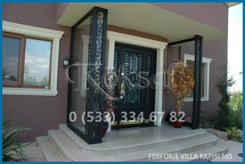 Ferforje Villa Kapıları 565