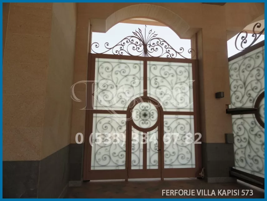 Ferforje Villa Kapıları 573