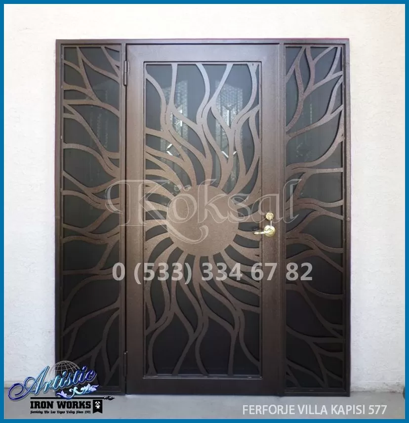 Ferforje Villa Kapıları 577