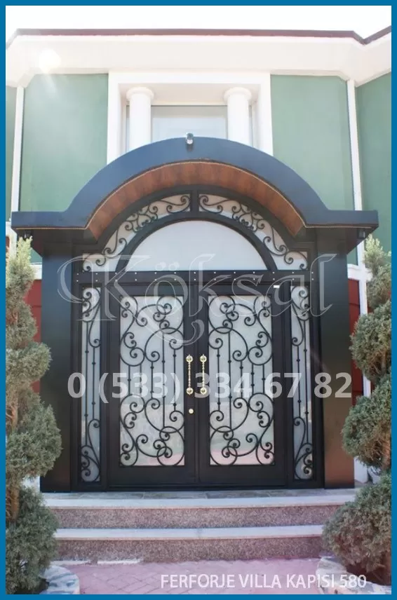 Ferforje Villa Kapıları 580