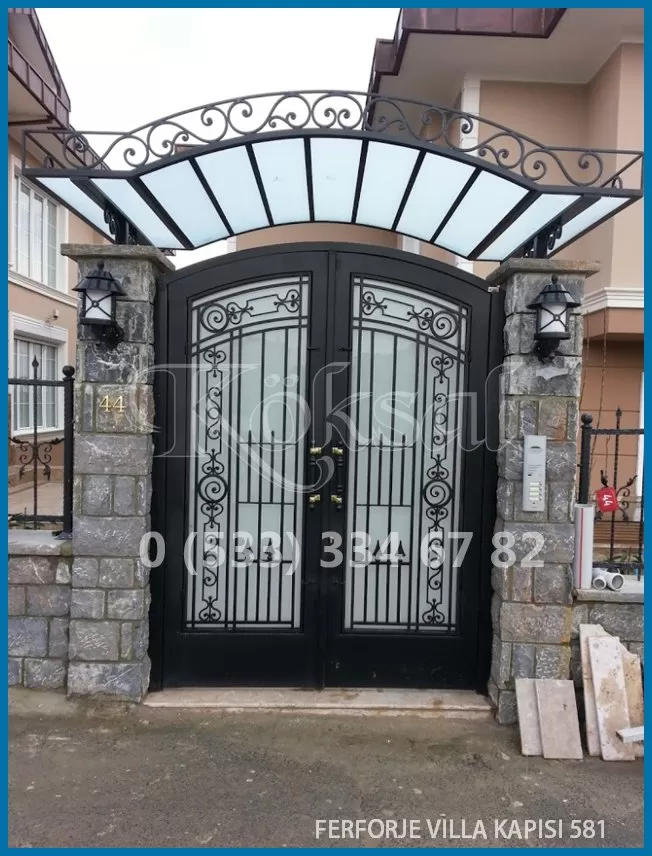 Ferforje Villa Kapıları 581
