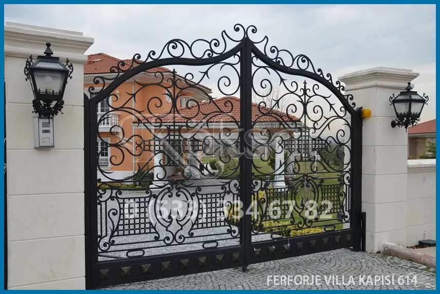 Ferforje Villa Kapıları 614