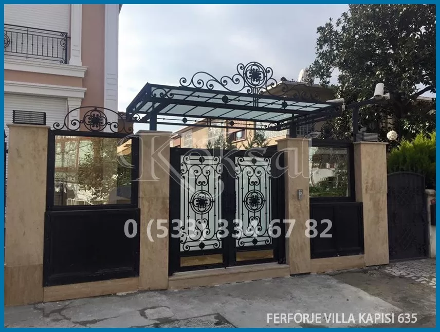 Ferforje Villa Kapıları 635