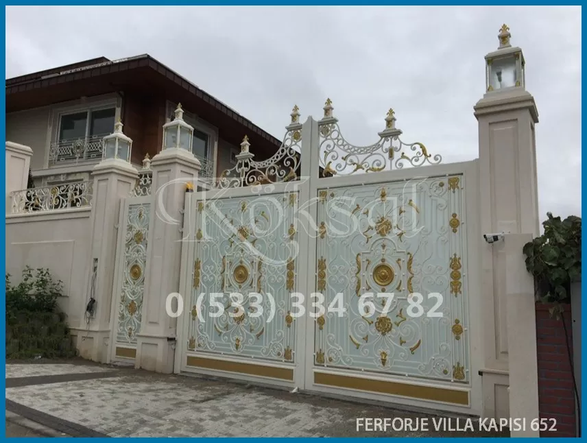 Ferforje Villa Kapıları 652