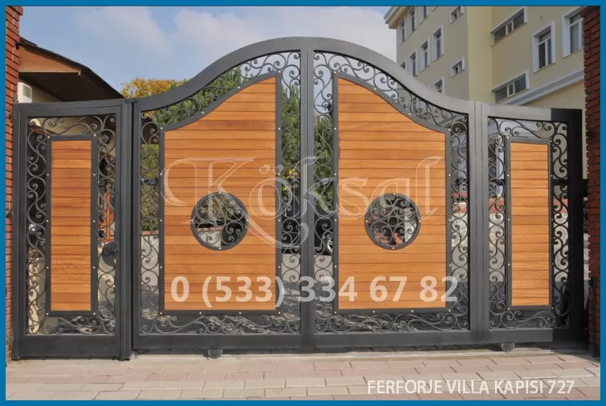 Ferforje Villa Kapıları 727