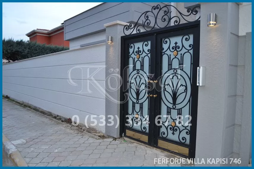 Ferforje Villa Kapıları 746