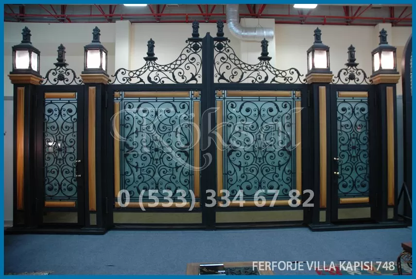 Ferforje Villa Kapıları 748