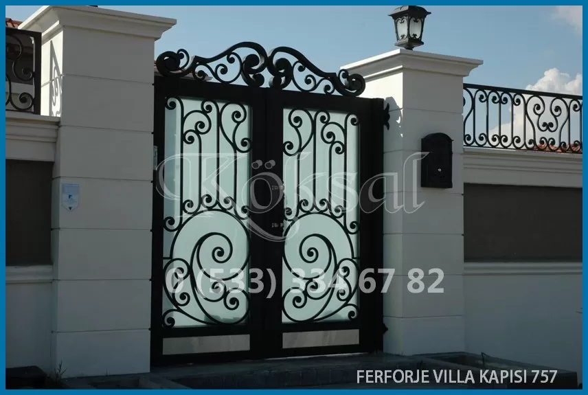 Ferforje Villa Kapıları 757