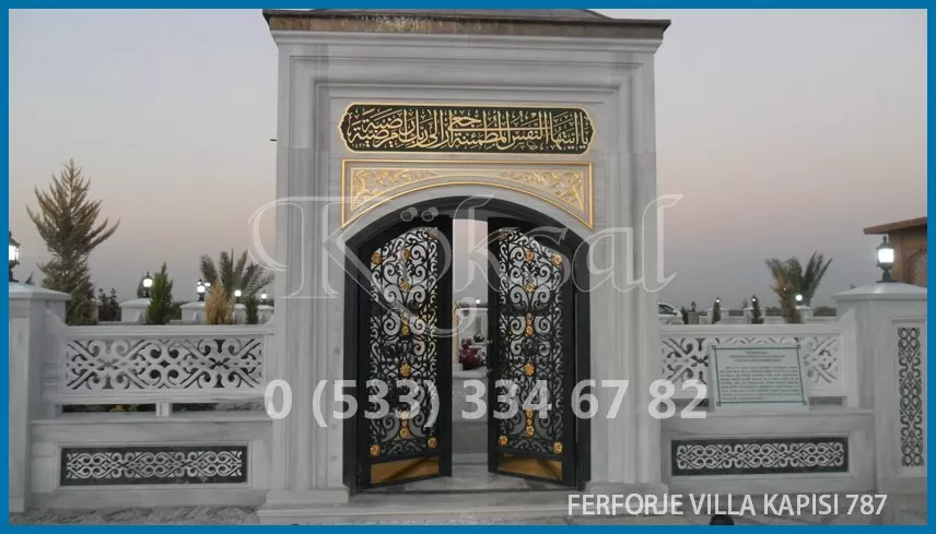 Ferforje Villa Kapıları 787