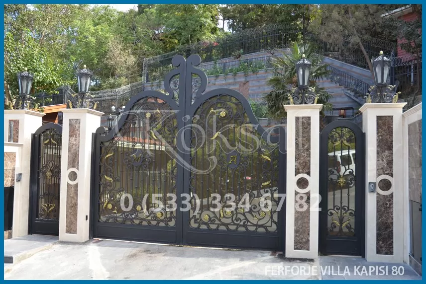 Ferforje Villa Kapıları 806