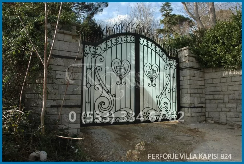 Ferforje Villa Kapıları 824