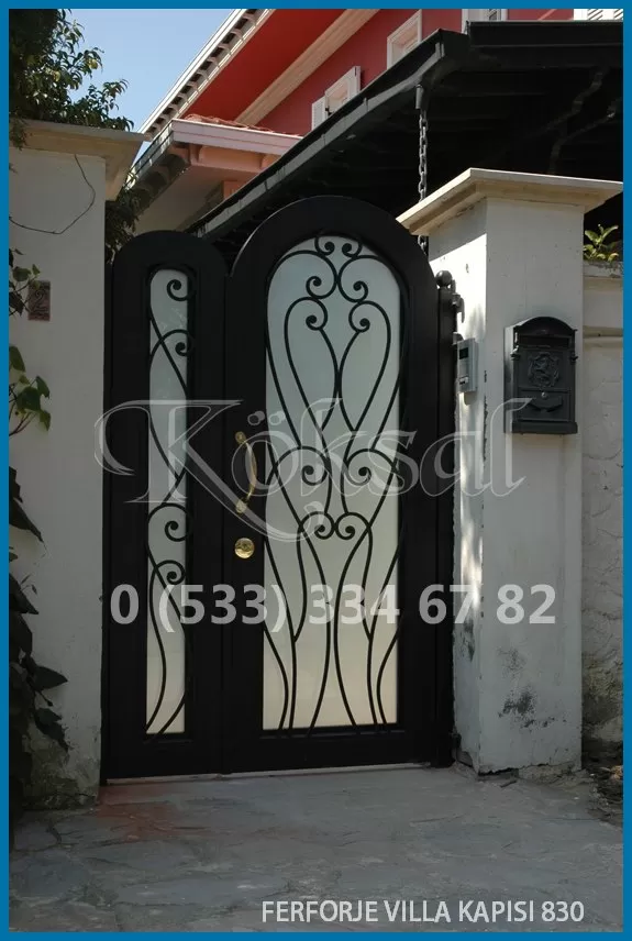 Ferforje Villa Kapıları 830