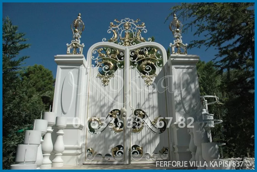 Ferforje Villa Kapıları 837