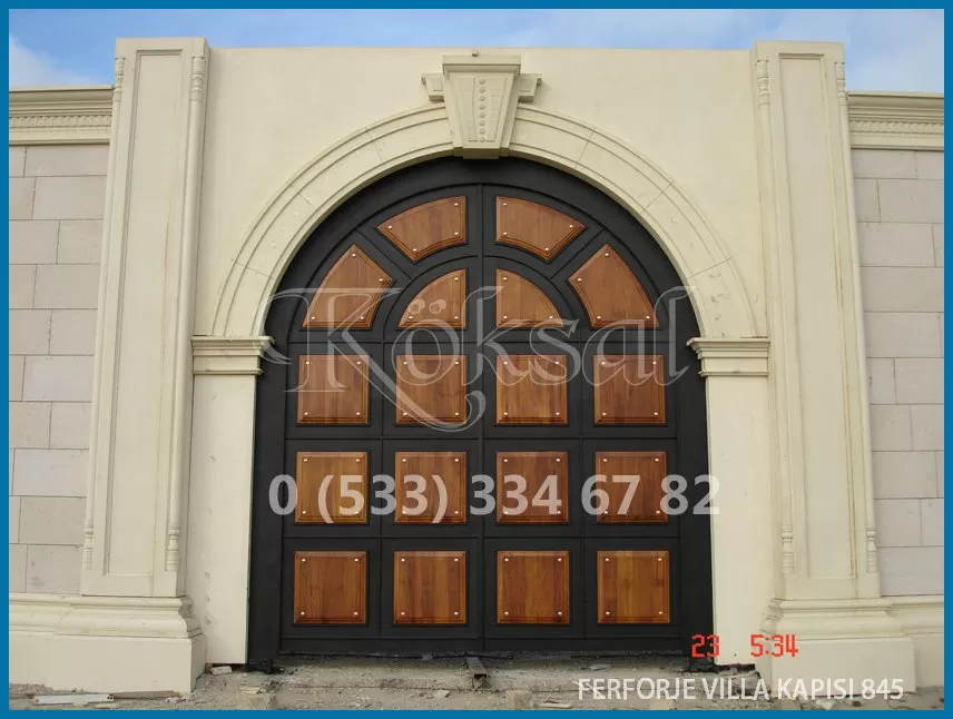 Ferforje Villa Kapıları 845