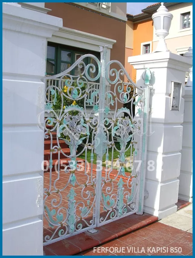 Ferforje Villa Kapıları 850