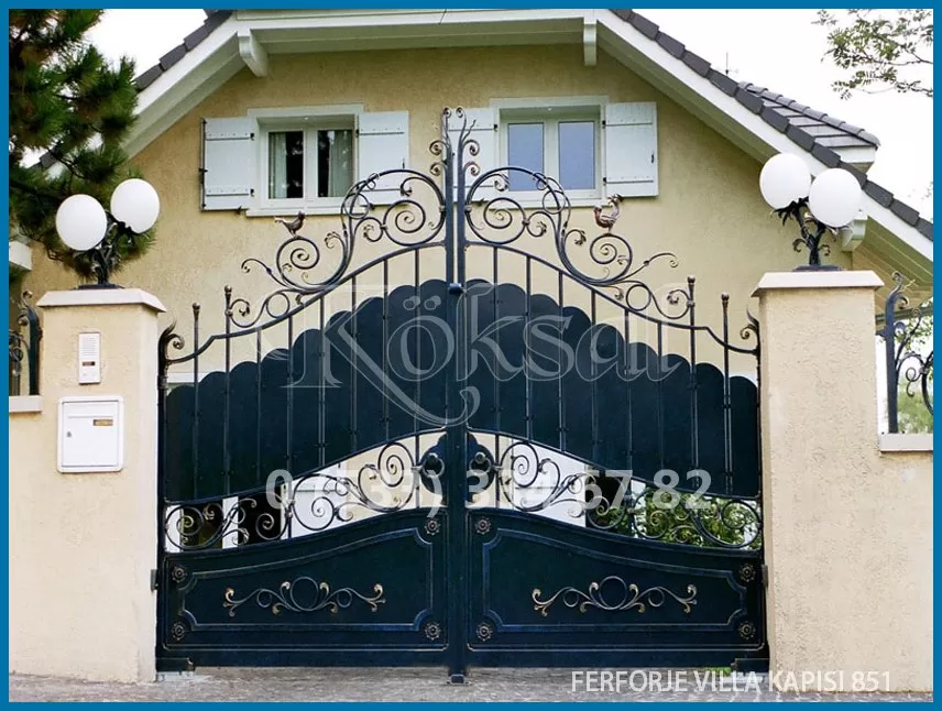 Ferforje Villa Kapıları 851