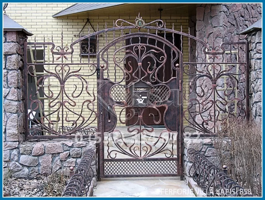 Ferforje Villa Kapıları 858