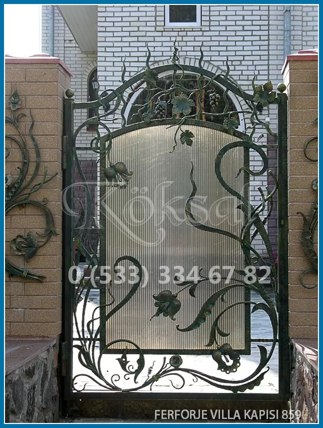 Ferforje Villa Kapıları 859