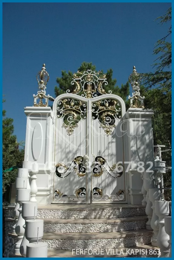 Ferforje Villa Kapıları 863