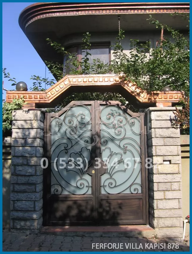 Ferforje Villa Kapıları 878