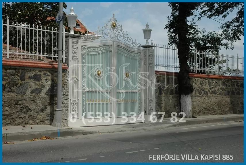 Ferforje Villa Kapıları 885