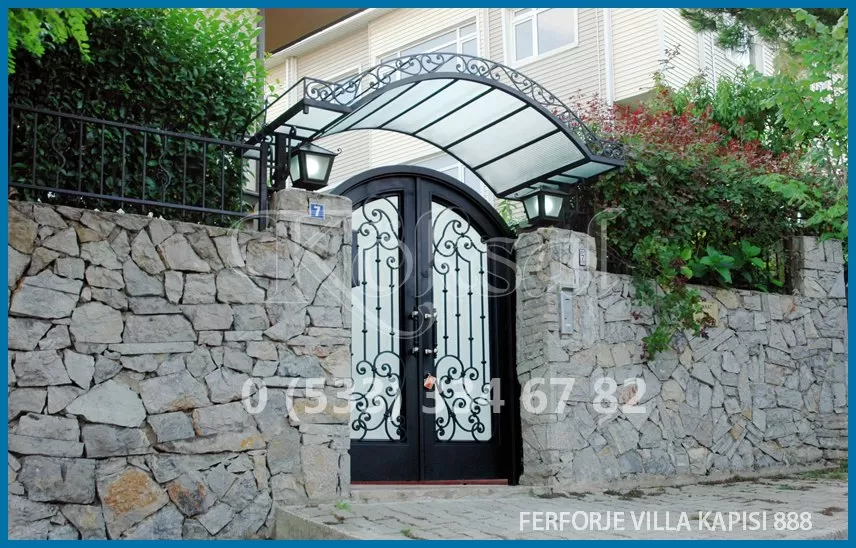 Ferforje Villa Kapıları 888