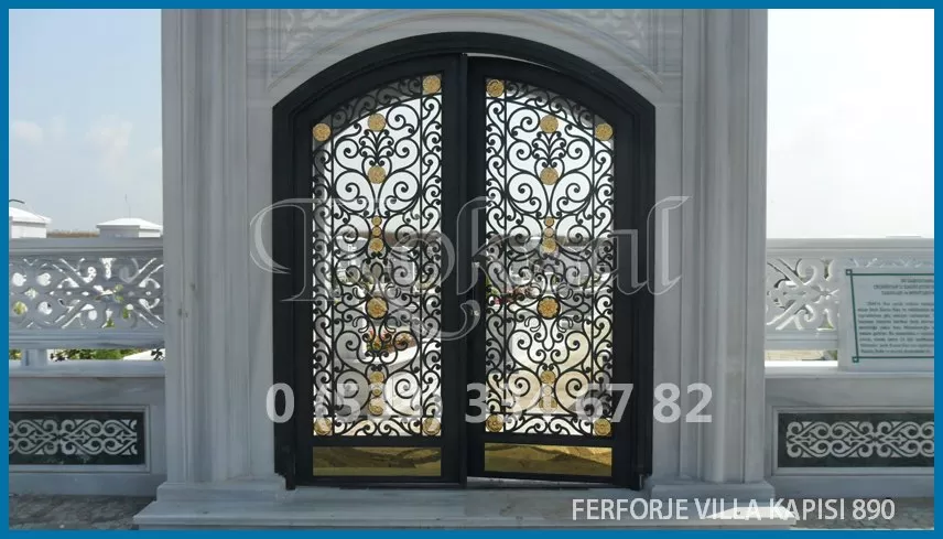 Ferforje Villa Kapıları 890