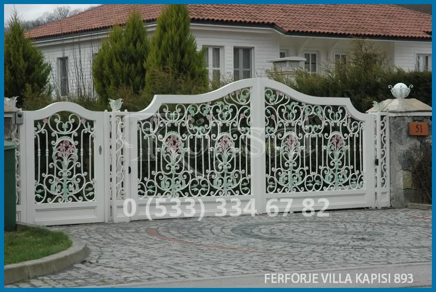 Ferforje Villa Kapıları 893