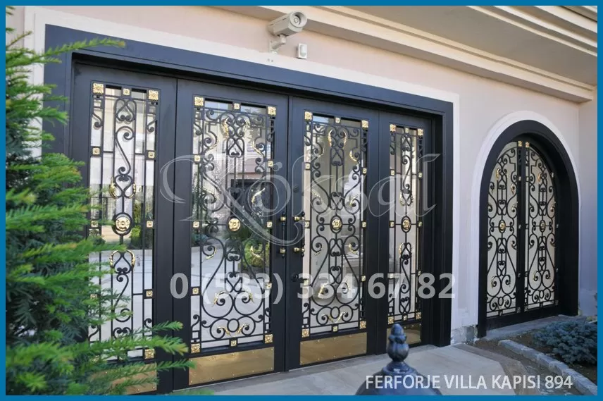 Ferforje Villa Kapıları 894
