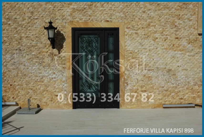 Ferforje Villa Kapıları 898