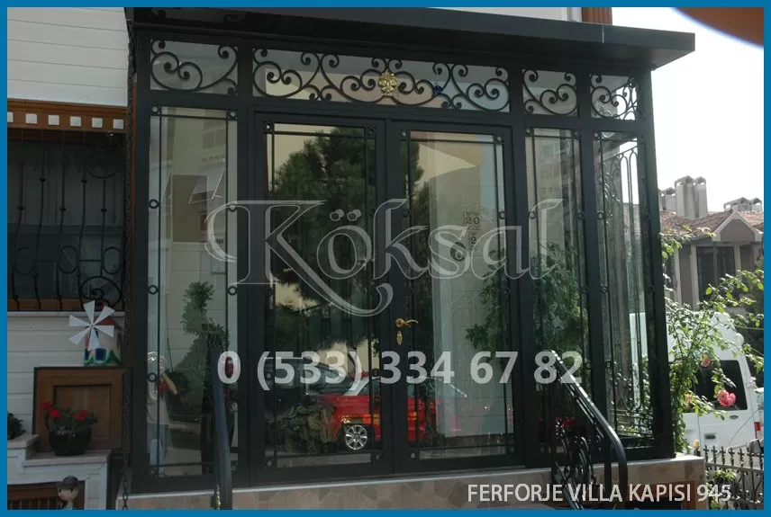 Ferforje Villa Kapıları 945