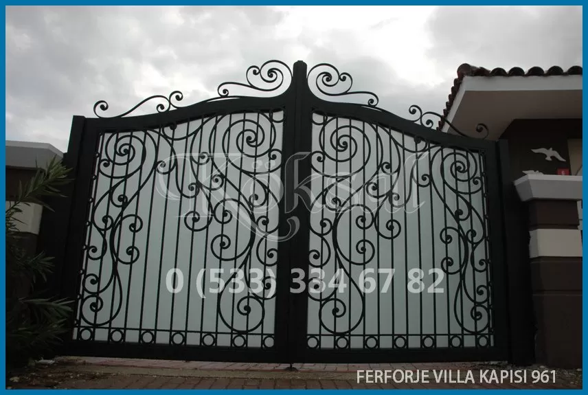 Ferforje Villa Kapıları 961
