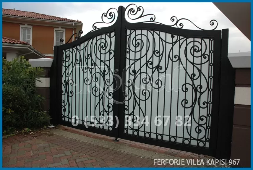 Ferforje Villa Kapıları 967