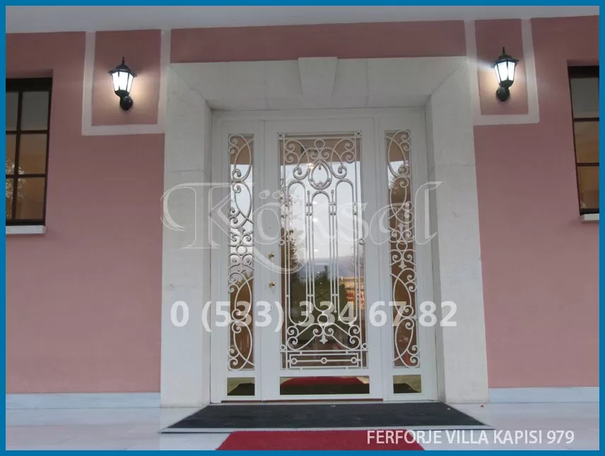 Ferforje Villa Kapıları 979