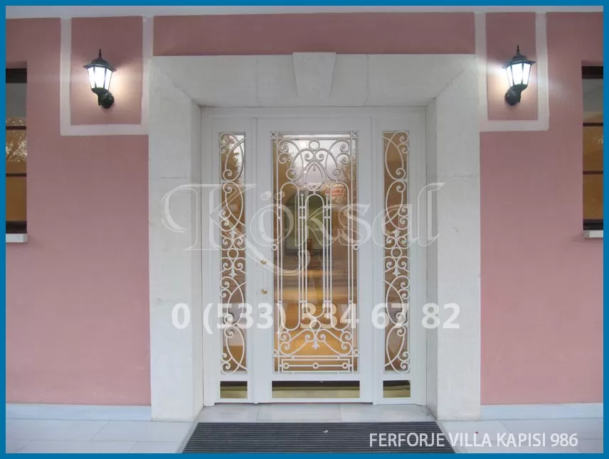 Ferforje Villa Kapıları 986