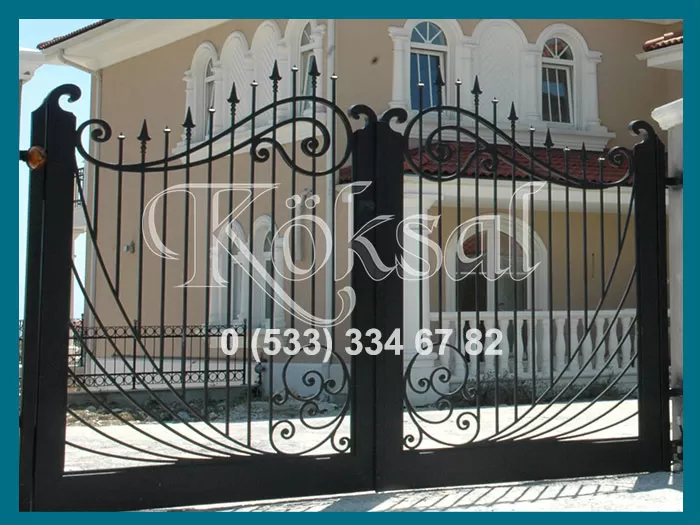 Ferforje  Villa Kapısı