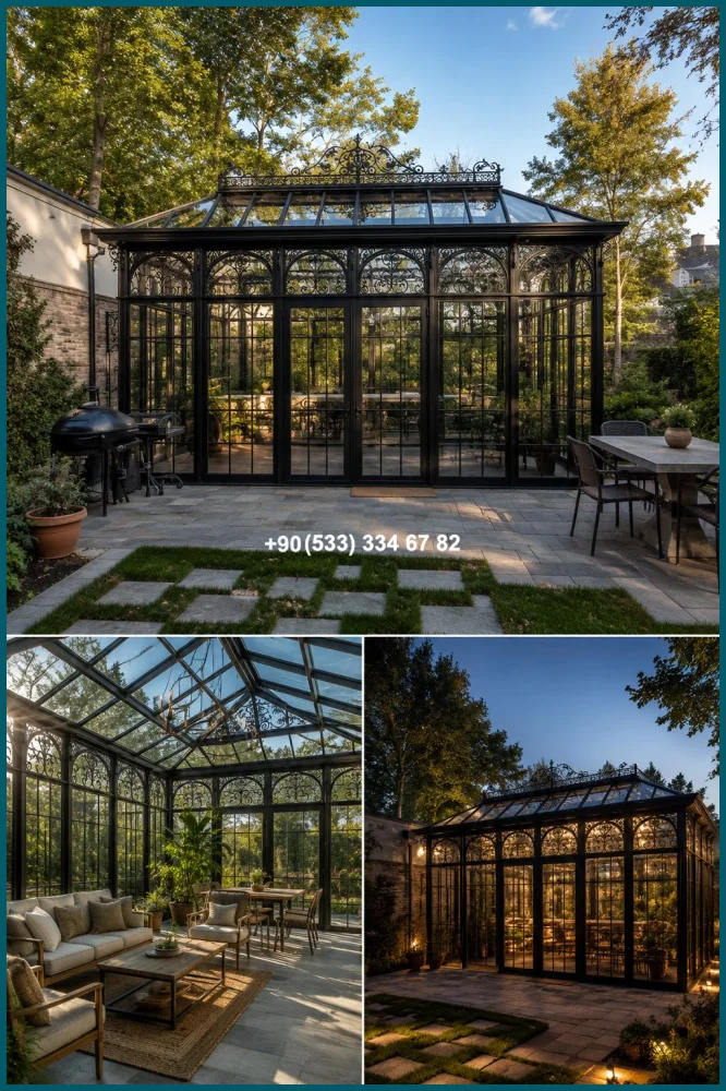KIŞ BAHÇESİ-GAZEBO-FERFORJE KIŞ BAHÇESİ-KAMELYA ist19631