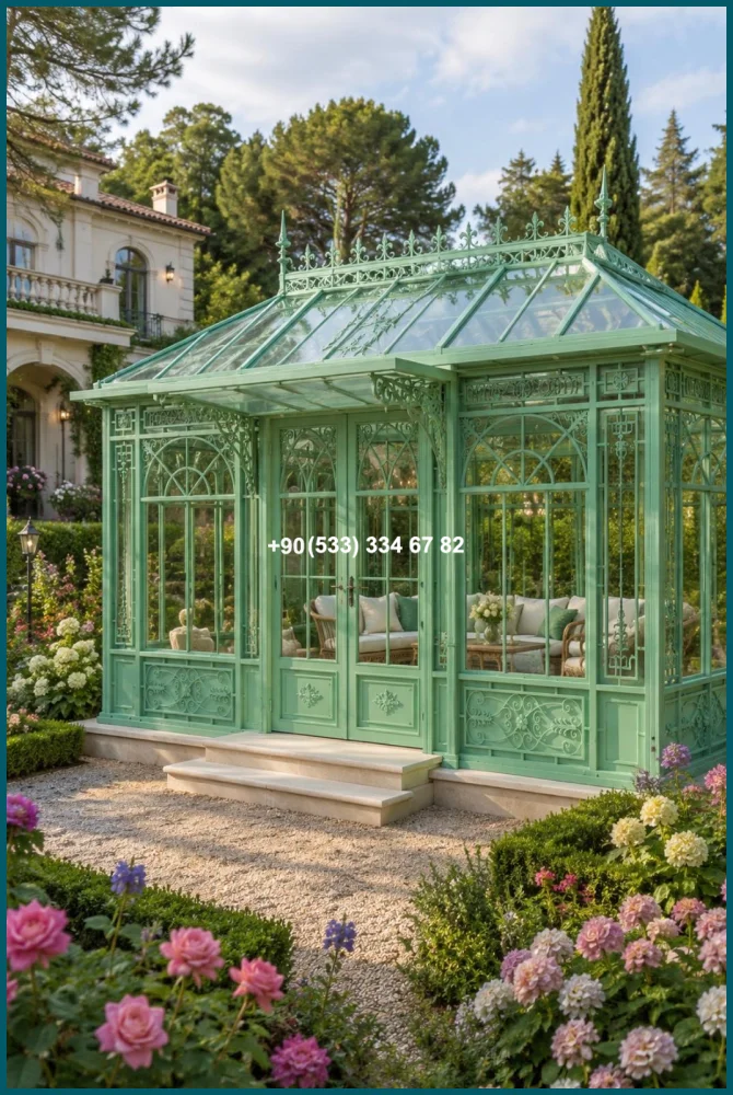 KIŞ BAHÇESİ-GAZEBO-FERFORJE KIŞ BAHÇESİ-KAMELYA ist19634