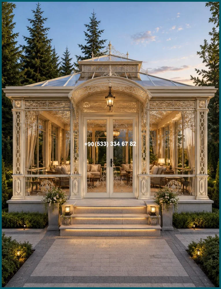 KIŞ BAHÇESİ-GAZEBO-FERFORJE KIŞ BAHÇESİ-KAMELYA ist19636