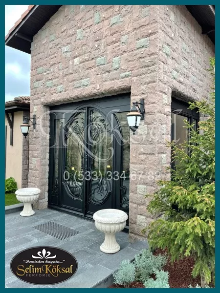 Villa Dış Kapıları - Ferforje Villa Kapıları