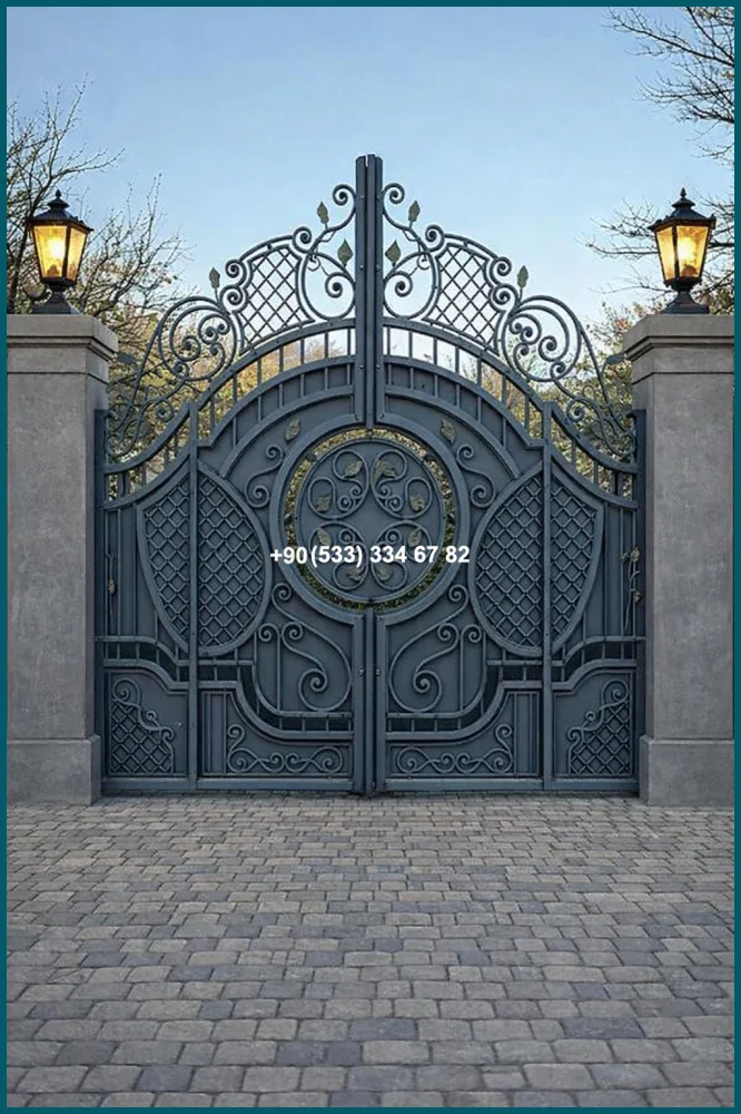 VİLLA KAPILARI-FERFORJE VİLLA KAPILAR-VİLLA GİRİŞ KAPILAR ist19324