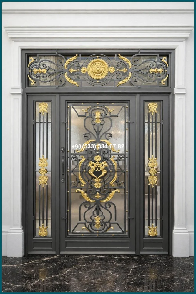 VİLLA KAPILARI-FERFORJE VİLLA KAPILAR-VİLLA GİRİŞ KAPILAR ist19333