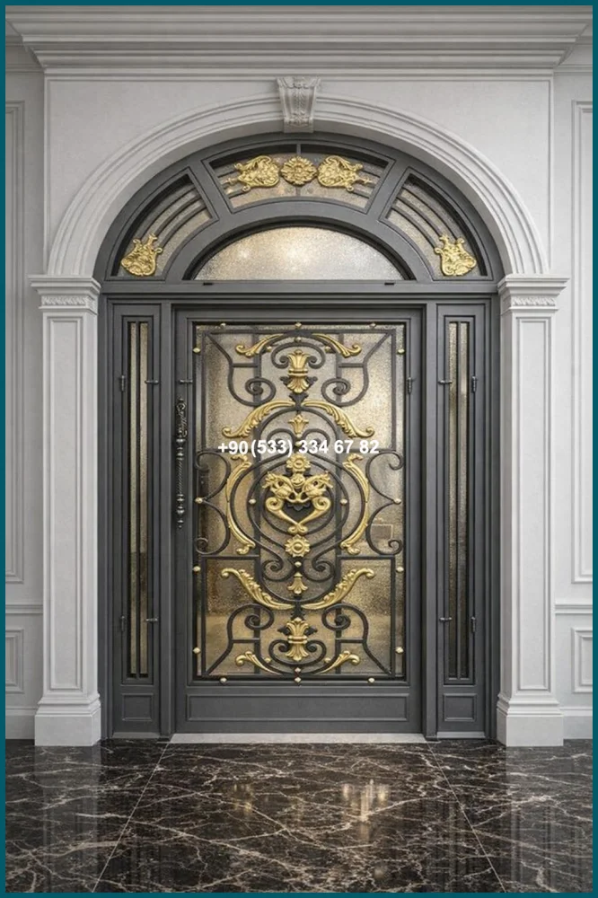 VİLLA KAPILARI-FERFORJE VİLLA KAPILAR-VİLLA GİRİŞ KAPILAR ist19334